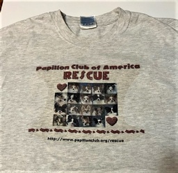 Papililon Club of America Rescue  T-Shirt